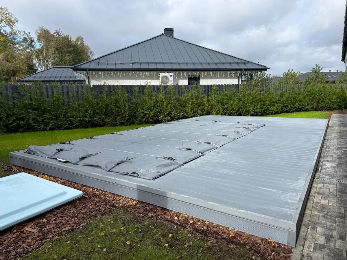 Покрывало Laguna Cover Mesh — установка в Курске