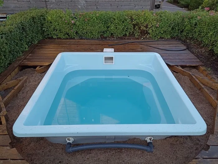 Композитная купель Laguna 2 — установка в Курске