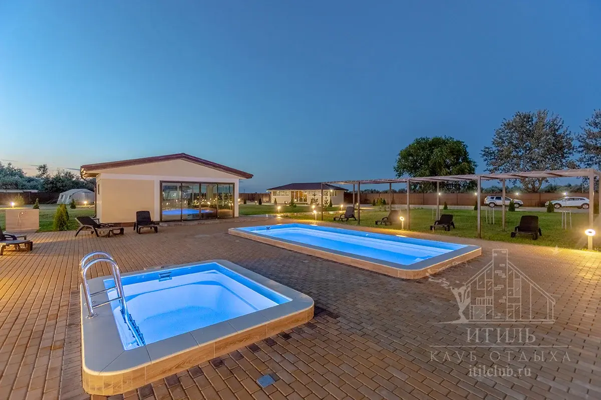 Композитная купель Laguna 3 — установка в Курске