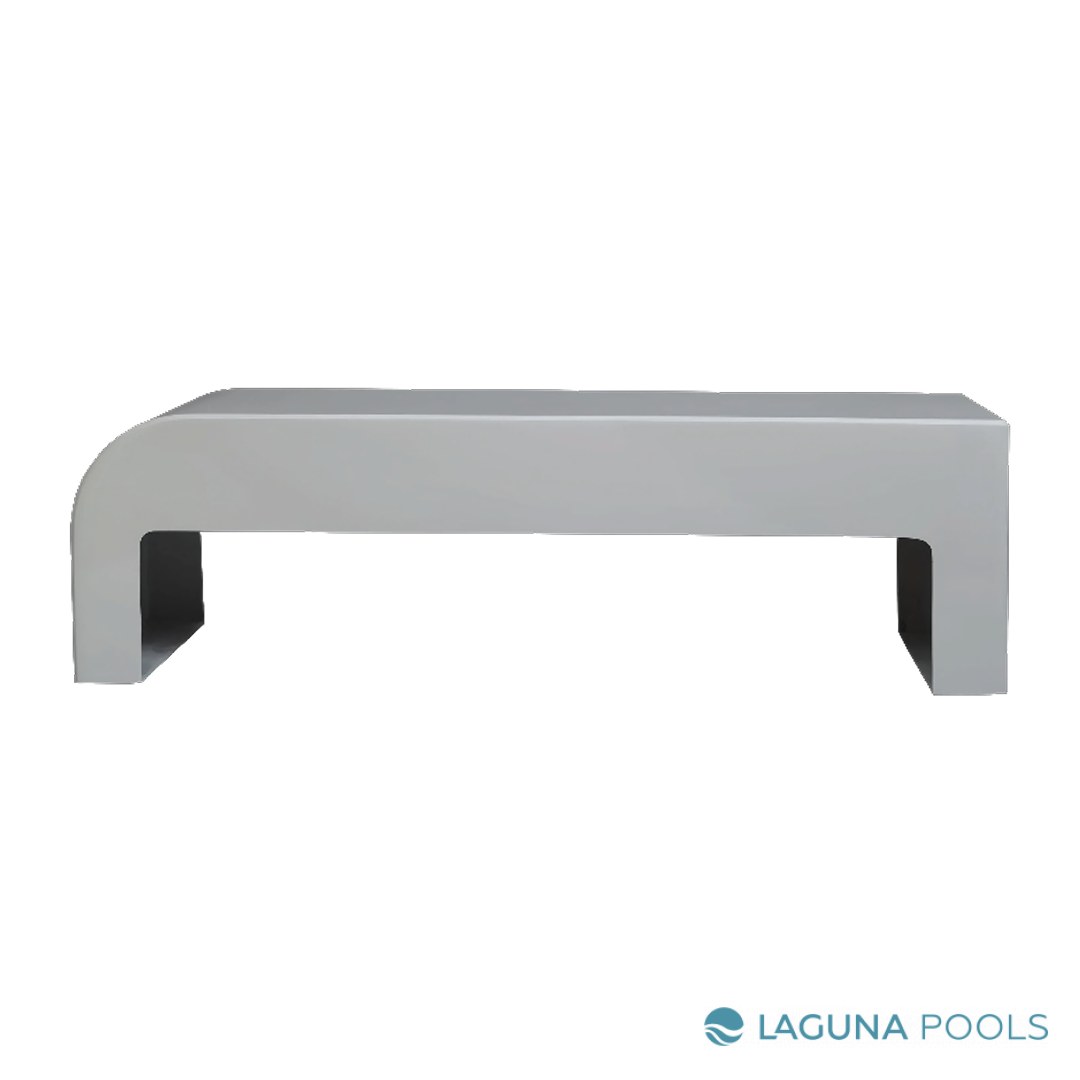 Композитная лавочка (торцевая) — Laguna Pools