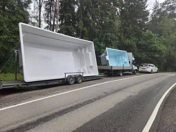 Доставка бассейна в Курске